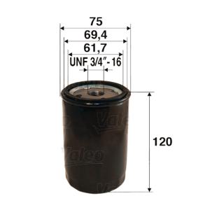 Valeo Oliefilter 586081