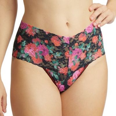 Hanky Panky 2 stuks Signature Lace Print Retro Thong * Actie *