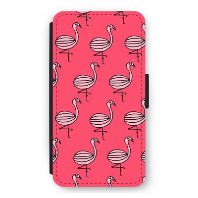Flamingo: iPhone 12 mini Flip Hoesje