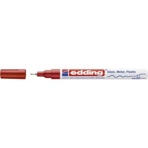 Edding 780 permanente marker Fibre tip Rood 1 stuk(s)