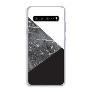 Combinatie marmer: Samsung Galaxy S10 5G Transparant Hoesje