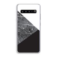 Combinatie marmer: Samsung Galaxy S10 5G Transparant Hoesje