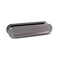Mariani Briefplaat Combinatie Ovaal Pvd Inox - 91378020