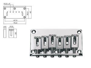 Boston B-1504-C brug-staartstuk