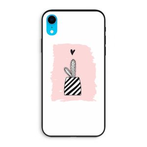 Zwart-wit cactus: iPhone XR Biologisch afbreekbaar hoesje