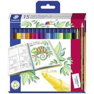 Staedtler Viltstift triplus® color 323 323 C15P 1 mm 15 stuk(s)