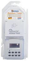 Superfish Outdoor Timer - Digitale Tijdschakelaar LCD, 8 Programma&apos;s, Accubehoud