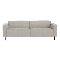 Leen Bakker - Bank Madison 4-zits - Maggy - Stof - Beige - 90x223x77 Cm