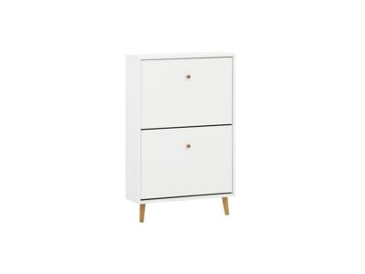 Schildmeyer Schoenenkast Bjarne (2 vakken, mat wit)