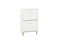 Schildmeyer Schoenenkast Bjarne (2 vakken, mat wit)