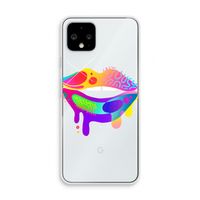 Lip Palette: Pixel 4 Transparant Hoesje