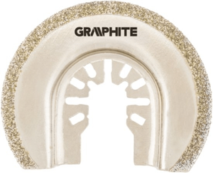 graphite multitool keramisch blad 65 mm half rond 56h063