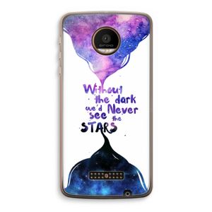 Stars quote: Motorola Moto Z Force Transparant Hoesje