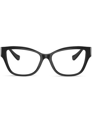 Versace Eyewear lunettes de vue à monture papillon - Noir