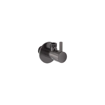Hoekstopkraan MAY G1/2" x G3/8" Geborsteld Carbon Black PVD
