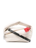 Off-White pochette Pump à design matelassé - Tons neutres