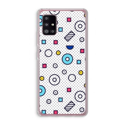 8-bit N°9: Samsung Galaxy A51 5G Transparant Hoesje