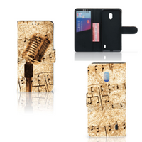 Nokia 2.2 Telefoonhoesje met foto Bladmuziek - thumbnail