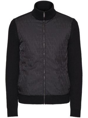 Valentino Garavani veste Toile Iconographe en laine - Noir