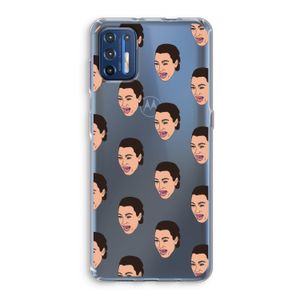 Ugly Cry Call: Motorola Moto G9 Plus Transparant Hoesje