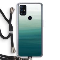 Ocean: OnePlus Nord N10 5G Transparant Hoesje met koord