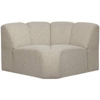 WOOOD hoekelement Mojo - Bouclé - Beige Melange - 75x68x77 cm