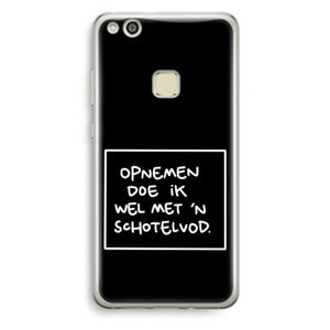 Schotelvod: Huawei Ascend P10 Lite Transparant Hoesje