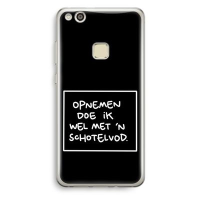 Schotelvod: Huawei Ascend P10 Lite Transparant Hoesje