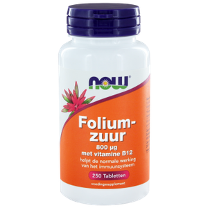 NOW Foliumzuur 800 ?g Tabletten