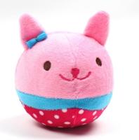 Schattig knuffel Bite resistente dierlijke ontwerpen kauwen squeaker hond speelgoed (konijn)