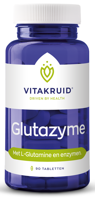 Vitakruid Glutazyme oa Spijsverteringsenzymen en L-Glutamine Tabletten