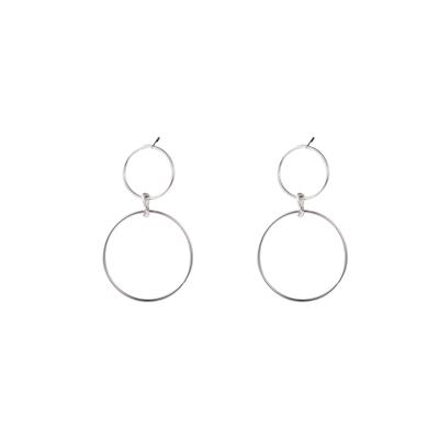 Go Dutch Label Oorbellen Dangling Zilver
