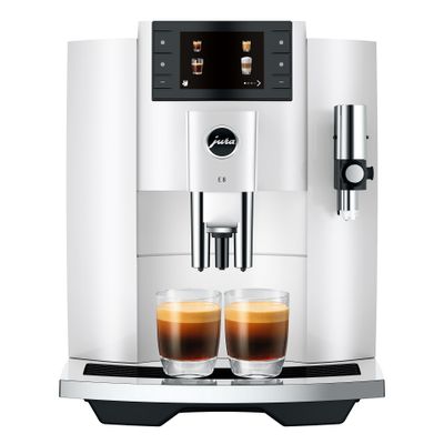 JuraE8 (EC) Volautomaat Wit