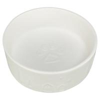 Trixie voerbak hond keramiek wit