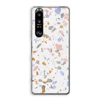Terrazzo N°8: Sony Xperia 1 III Transparant Hoesje