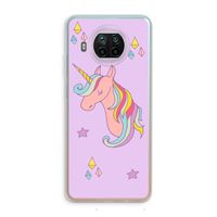 Roze eenhoorn: Xiaomi Mi 10T Lite 5G Transparant Hoesje