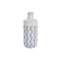 Vaas DKD Home Decor Blauw Tweekleurig Porselein Mediterrane 13 x 13 x 31 cm