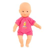 Corolle mini bad babypop - roze, 20cm