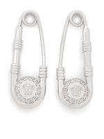 Versace boucles d'oreilles pendantes Safety Pin - Argent - thumbnail