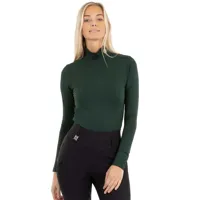 Anky Mockneck Shirt donkergroen maat:xs