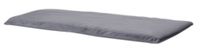 Madison bankkussen Velvet Panama 150 x 48 cm polykatoen grijs - thumbnail