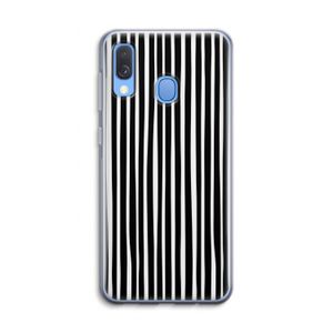 Stripes: Samsung Galaxy A40 Transparant Hoesje