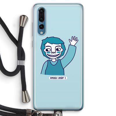 Zwaai: Huawei P20 Pro Transparant Hoesje met koord