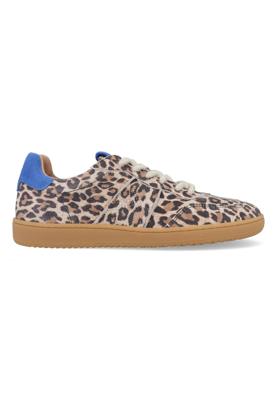 DWRS Poona Leopard B11456-01-8320 Beige / Blauw-37 maat 37