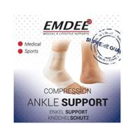 Emdee Elastische Ondersteuning Enkel Bandage Art. 57621 Maat M 1Stuks