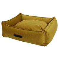Wooff Hondenmand Cocoon Velours Oker Large 90 x 70 x 22 cm Wooff Hondenmand Cocoon Velours Oker Large 90 x 70 x 22 cm