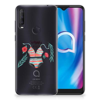 Alcatel 1S (2020) Telefoonhoesje met Naam Boho Summer Alcatel 1S (2020) Telefoonhoesje met Naam Boho Summer