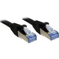 LINDY 47178 RJ45 Netwerkkabel, patchkabel CAT 6A S/FTP 1.50 m Zwart Snagless 1 stuk(s) - thumbnail