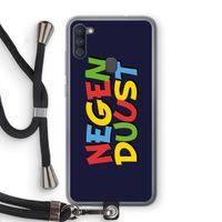 90's One: Samsung Galaxy A11 Transparant Hoesje met koord