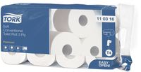 Tork Premium toiletpapier extra soft, 3-laags, 250 vellen, systeem T4, wit, pak van 8 rollen - thumbnail